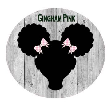 Gingham Pink