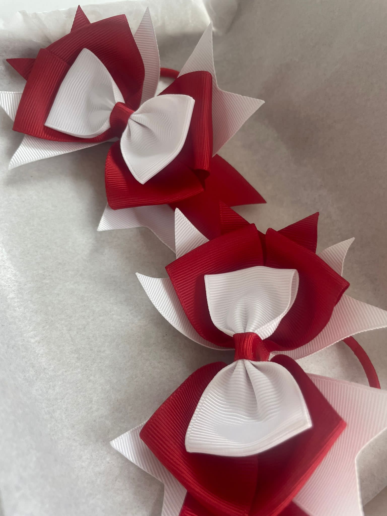 Red and White Ribbon